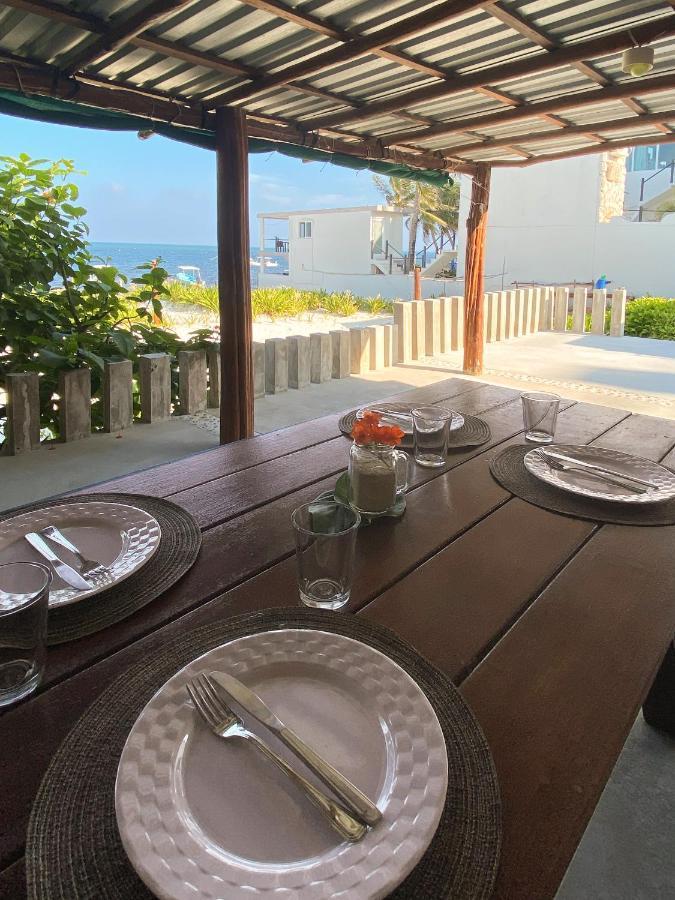 Casa Lucia Beachfront Puerto Morelos Kültér fotó
