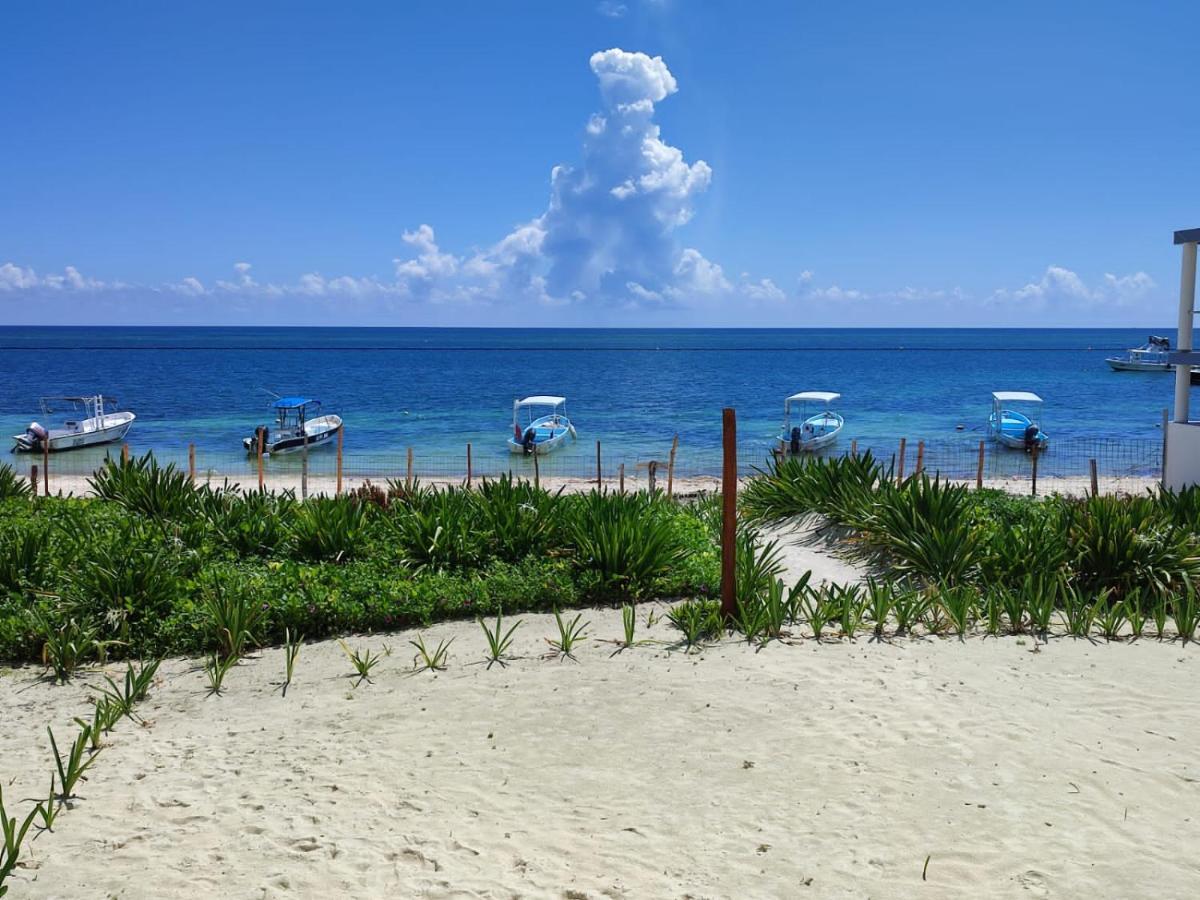 Casa Lucia Beachfront Puerto Morelos Kültér fotó
