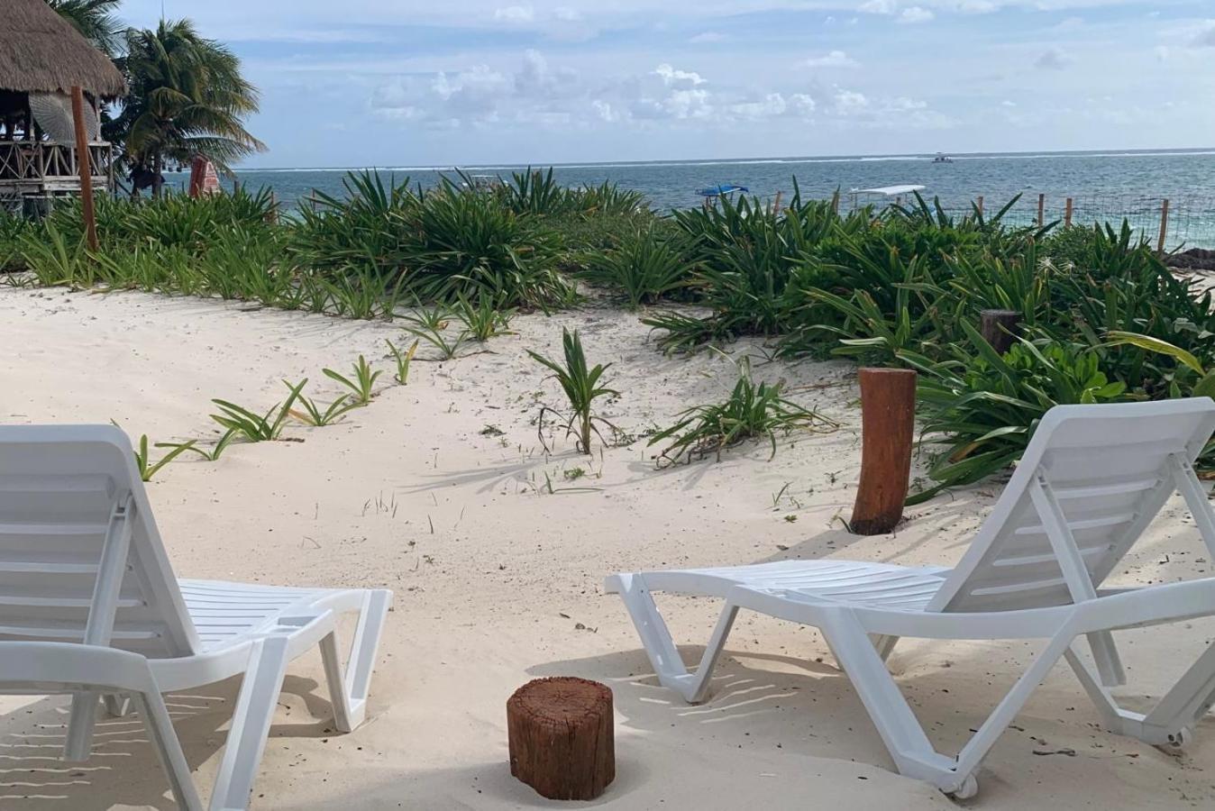 Casa Lucia Beachfront Puerto Morelos Kültér fotó