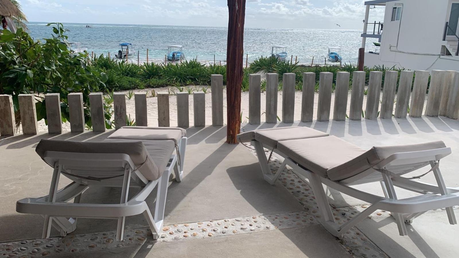 Casa Lucia Beachfront Puerto Morelos Kültér fotó